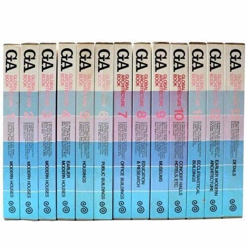 GA GLOBAL ARCHITECTURE BOOK　全13巻セット