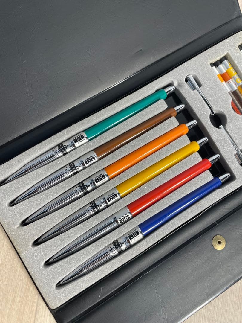 三菱鉛筆　COLOR SHARP ６色セット　0.5 シャーペン　昭和レトロ