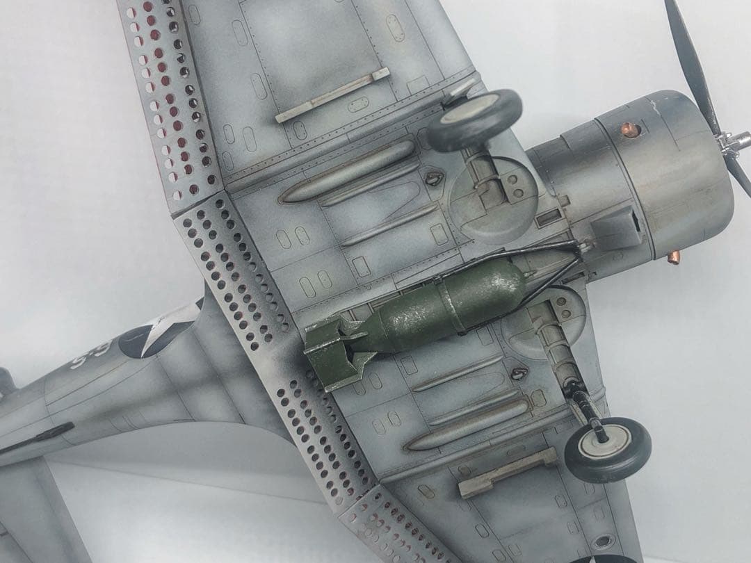 【海賊プラモデル屋完成品】TAMIYA 1/48 SBD-3急降下爆撃機完成品