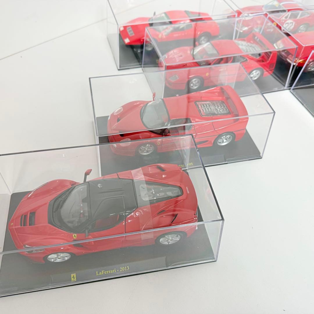 8台セット　ディアゴスティーニ　フェラーリ・コレクション 1/24