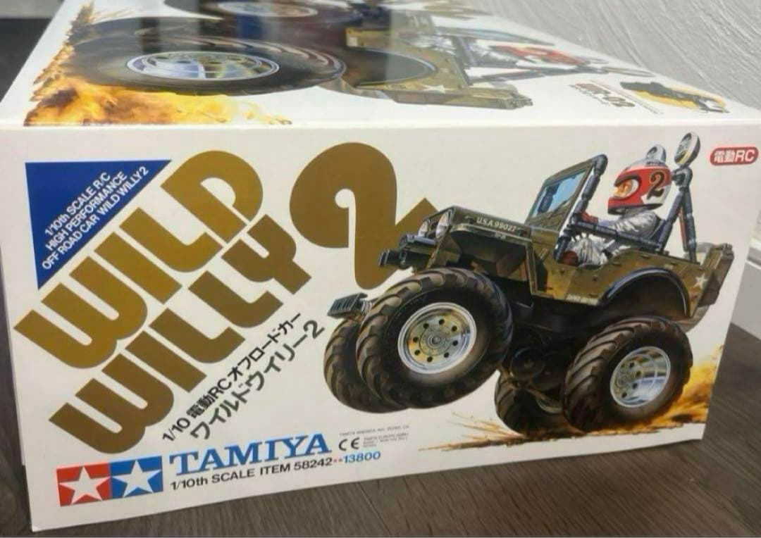 タミヤ ラジコン 1/10RC ワイルドウイリー 2 新品未組立品