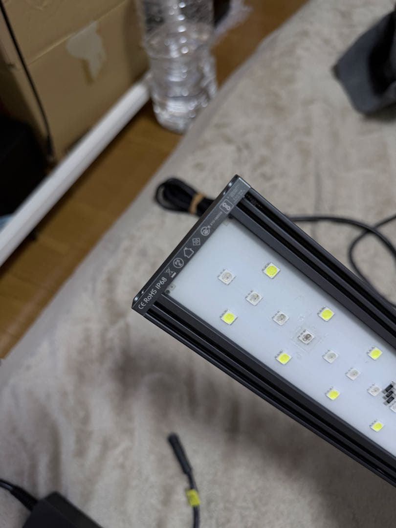 LED水槽ライト 50-60cm シルバー・ブラック