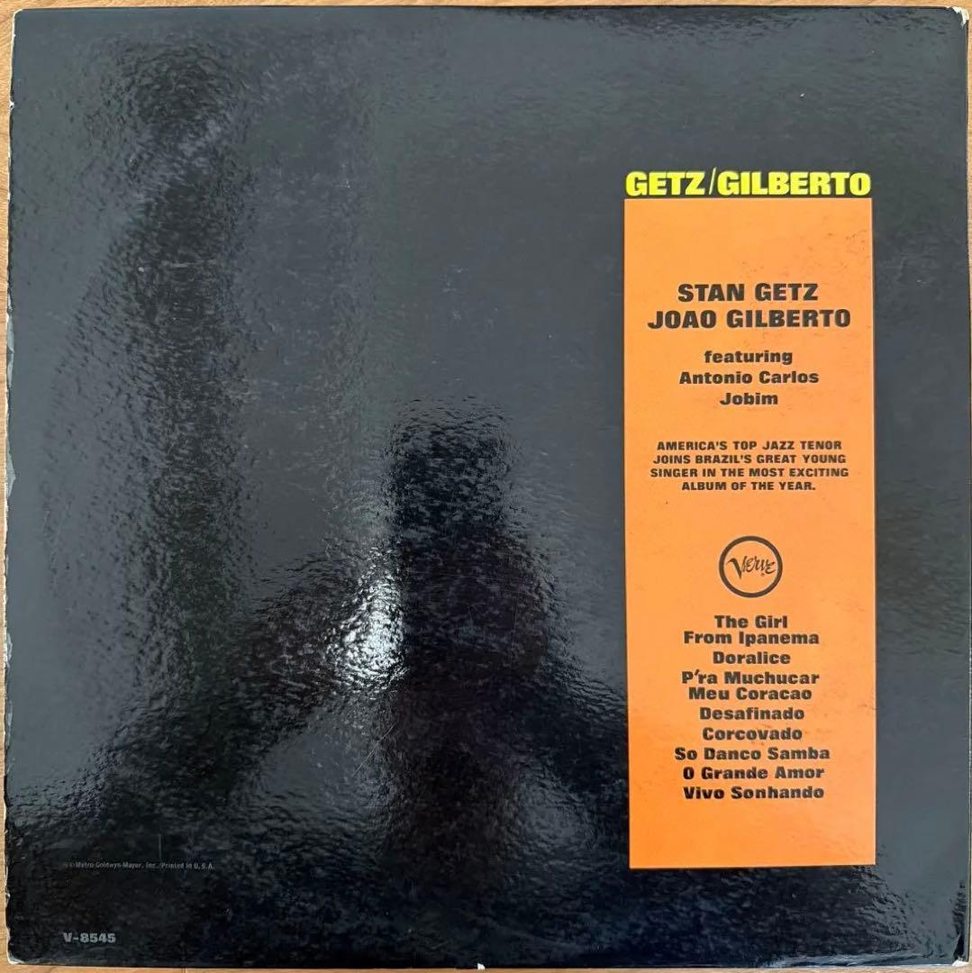 Getz / Gilberto V-8545 MONO USオリジナル