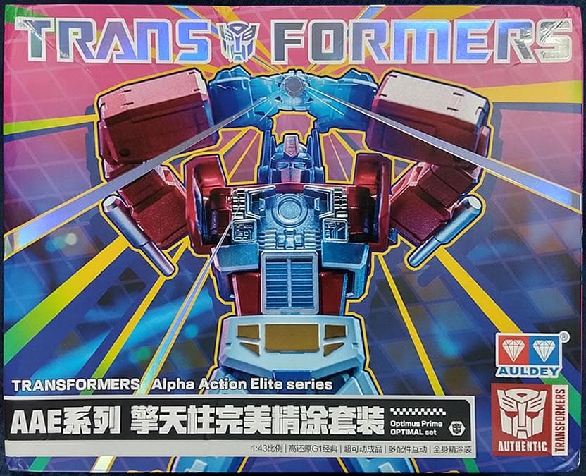 公式 可動強化重塗装版 オプティマスプライム 全高約13.5㎝ 可動フィギュア