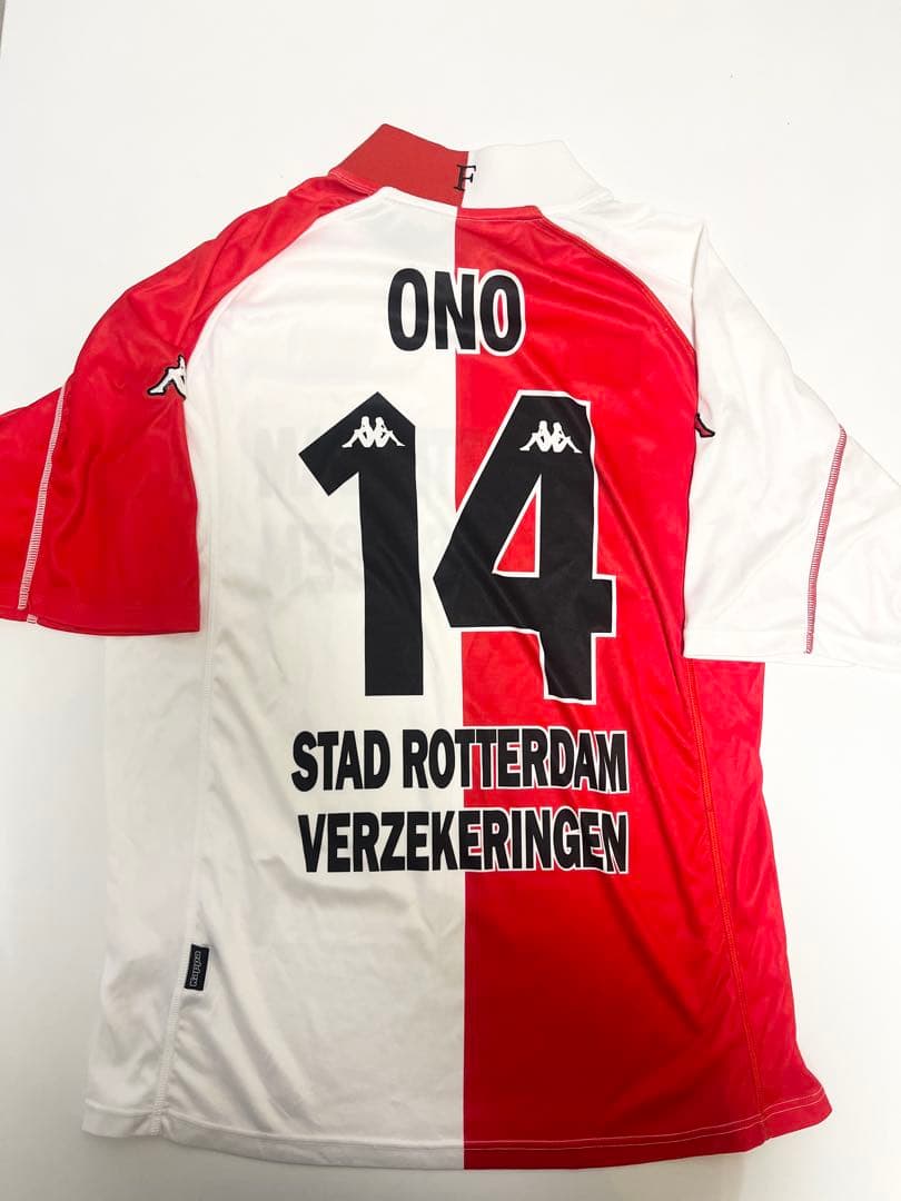 【激レア‼️】kappa フェイエノールト　ユニフォーム　小野伸二 No14