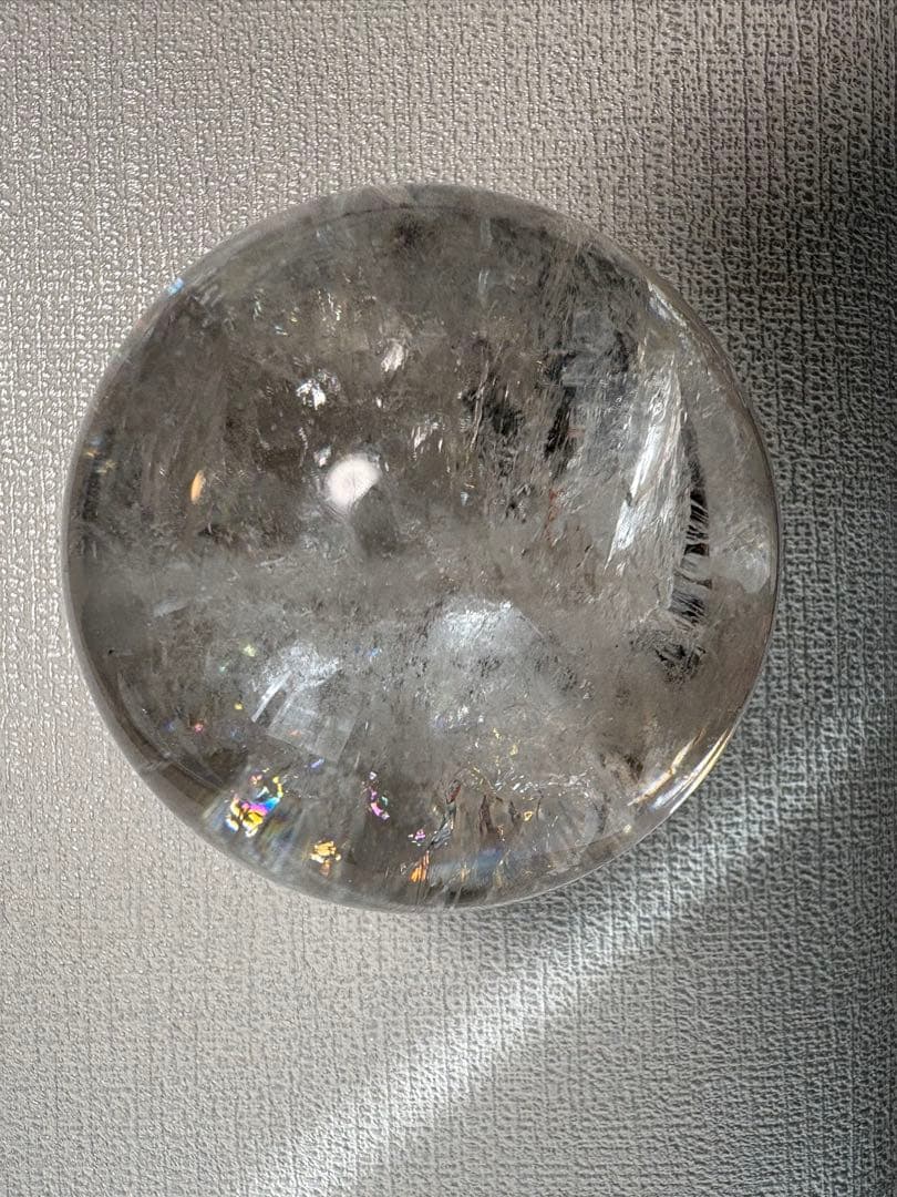 ブラジル産水晶　丸玉