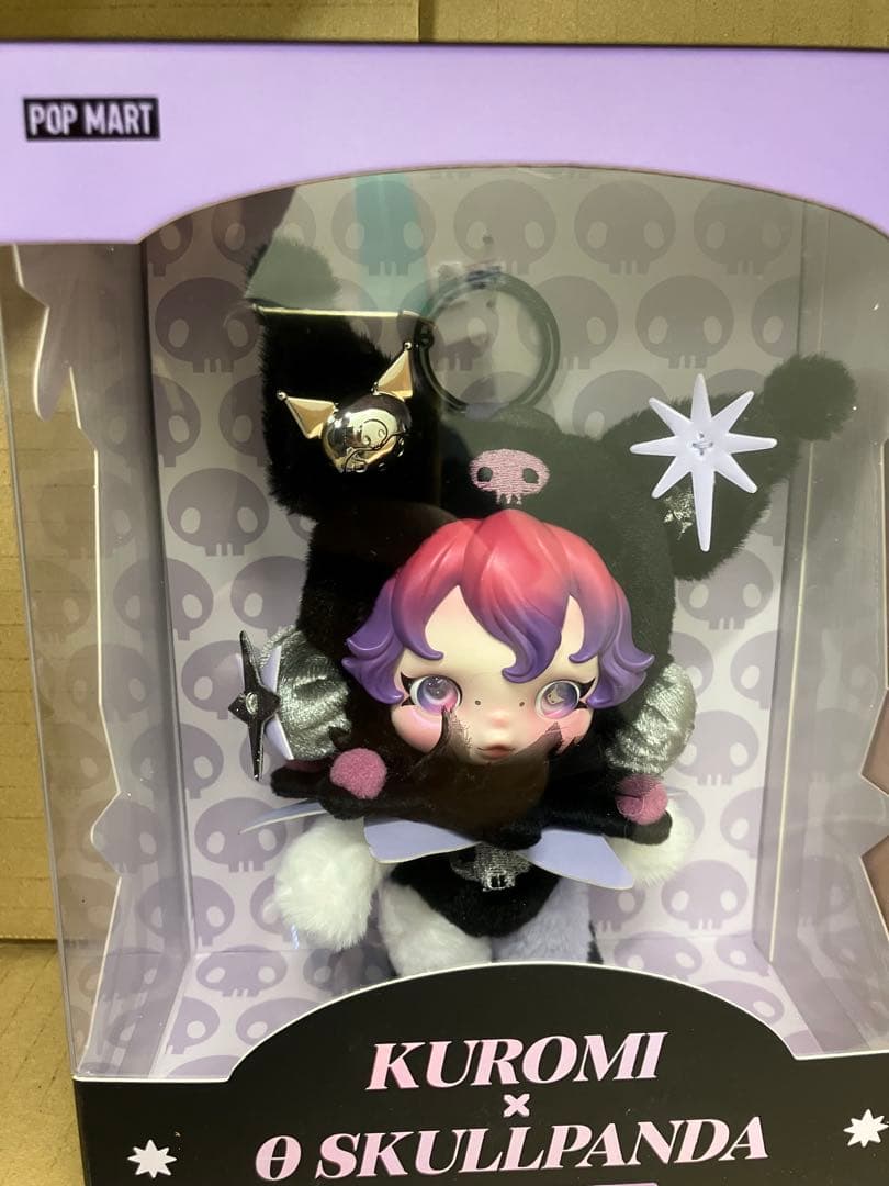 SKULLPANDA × My Melody＆KUROMI ぬいぐるみペンダント