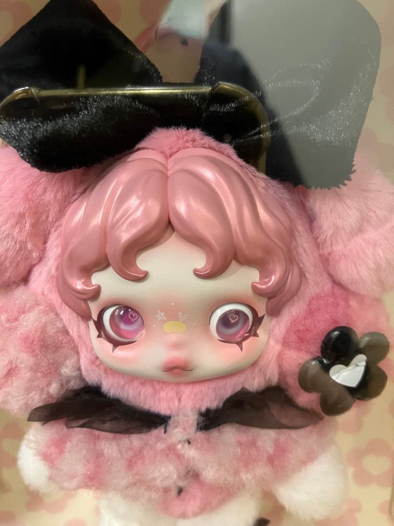 SKULLPANDA × My Melody＆KUROMI ぬいぐるみペンダント