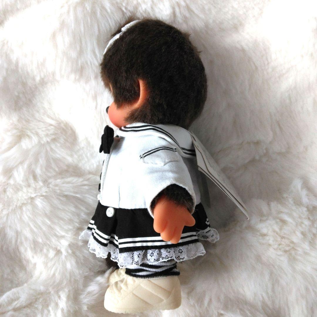 ファッション　モンチッチ　セーラー服　ボーダーシャツ　ぬいぐるみ　セキグチ