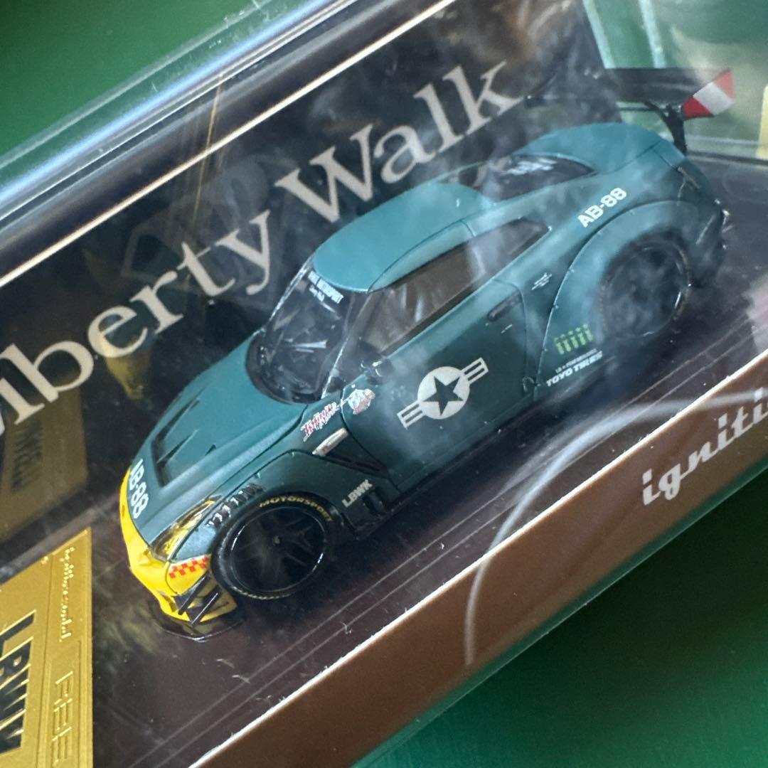 1/64 LB-WORKS ニッサン GT-R R35 type 2 グリーン
