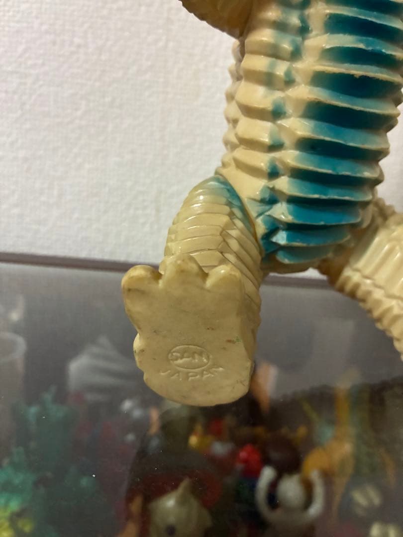 当時物　マルザン.マルサン　1期　レッドキング　ソフビ　美品