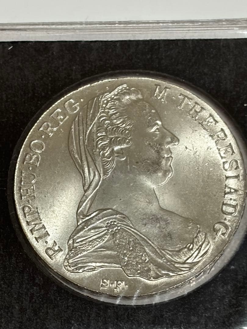 マリアテレジア　銀貨 旧貨幣　シルバー　ターラー ターレル銀貨　1780