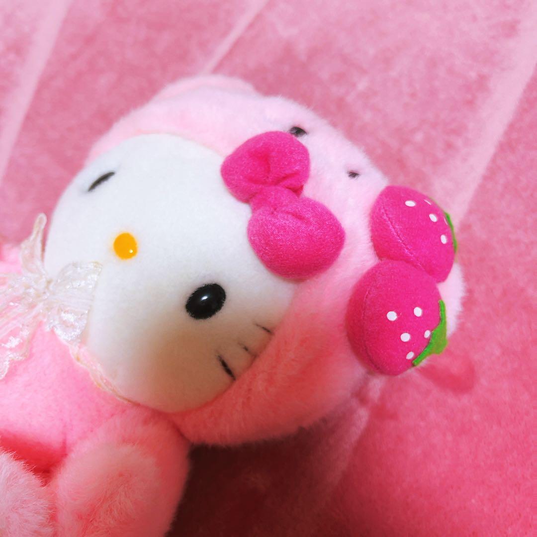 希少レア　ハローキティ　ストロベリーベア　イチゴ　2005年製 サンリオ　レトロ