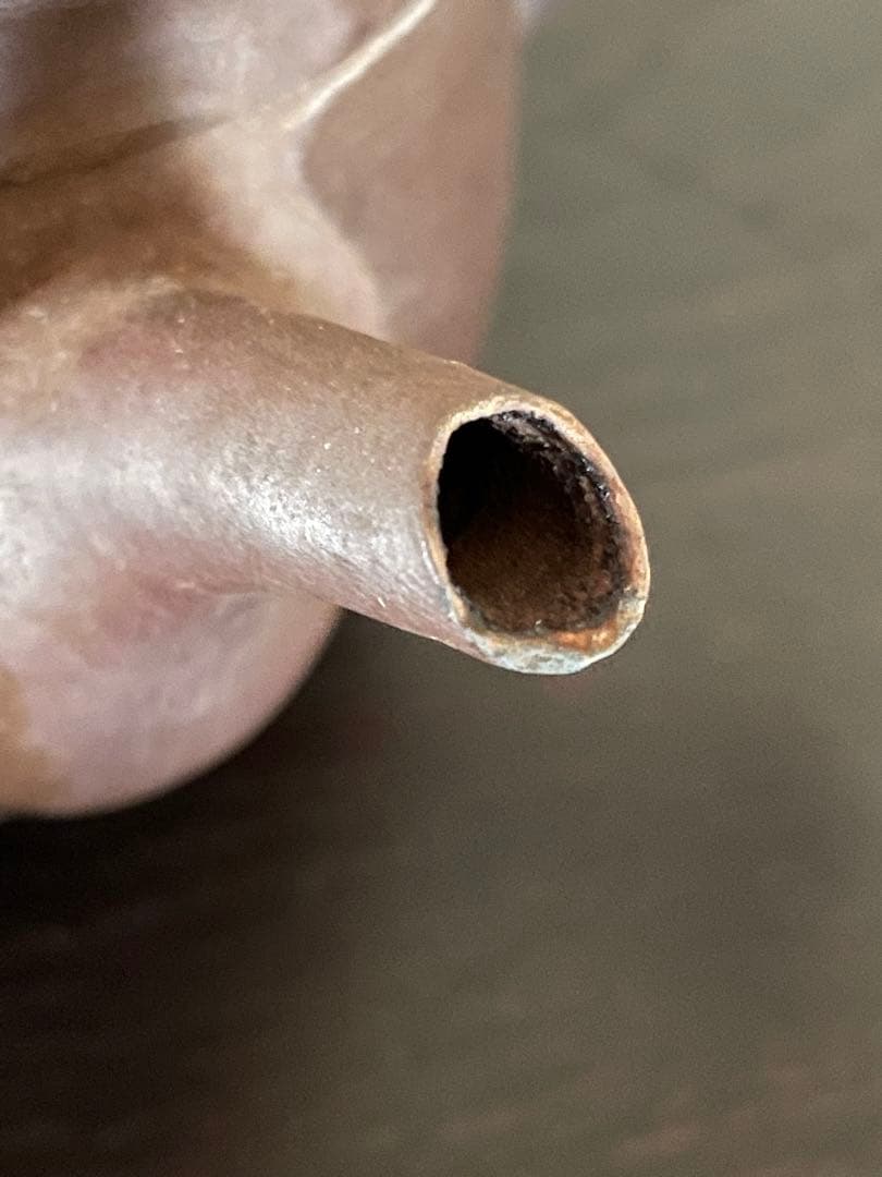 萬古焼の急須　銘　白山