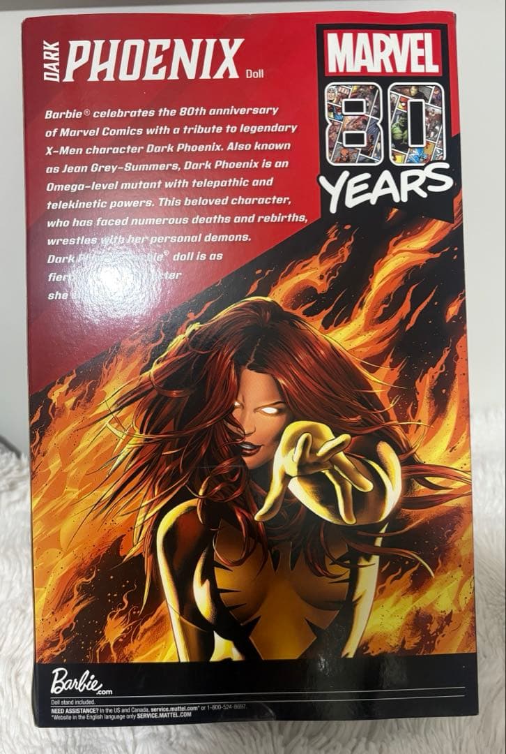 バービー　Barbie マーベル　MARVEL フィニックス　ドール　X-MEN