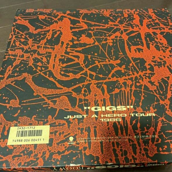 【初売り】BOOWY JUST A HERO TOUR 1986 初回限定