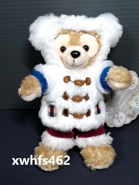 新品 ダッフィー シェリーメイ ぬいぐるみバッジ ウィンターホリデー 2019冬