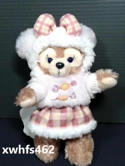 新品 ダッフィー シェリーメイ ぬいぐるみバッジ ウィンターホリデー 2019冬
