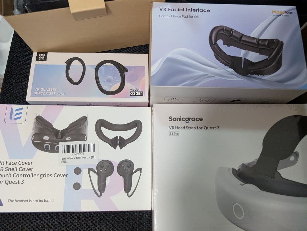 【新品】 Quest3 512GB　メタクエスト3 オプションセット