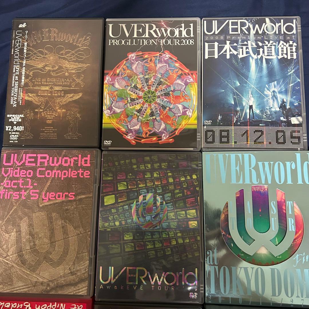 UVERworld ウーバーワールド TAKUYA∞ DVD 22本