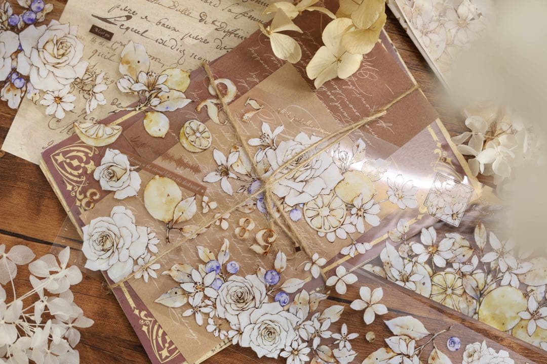 ⭐️SALE⭐️ 小白家文創《午后阳光》海外マスキングテープ　マステ 【2518】