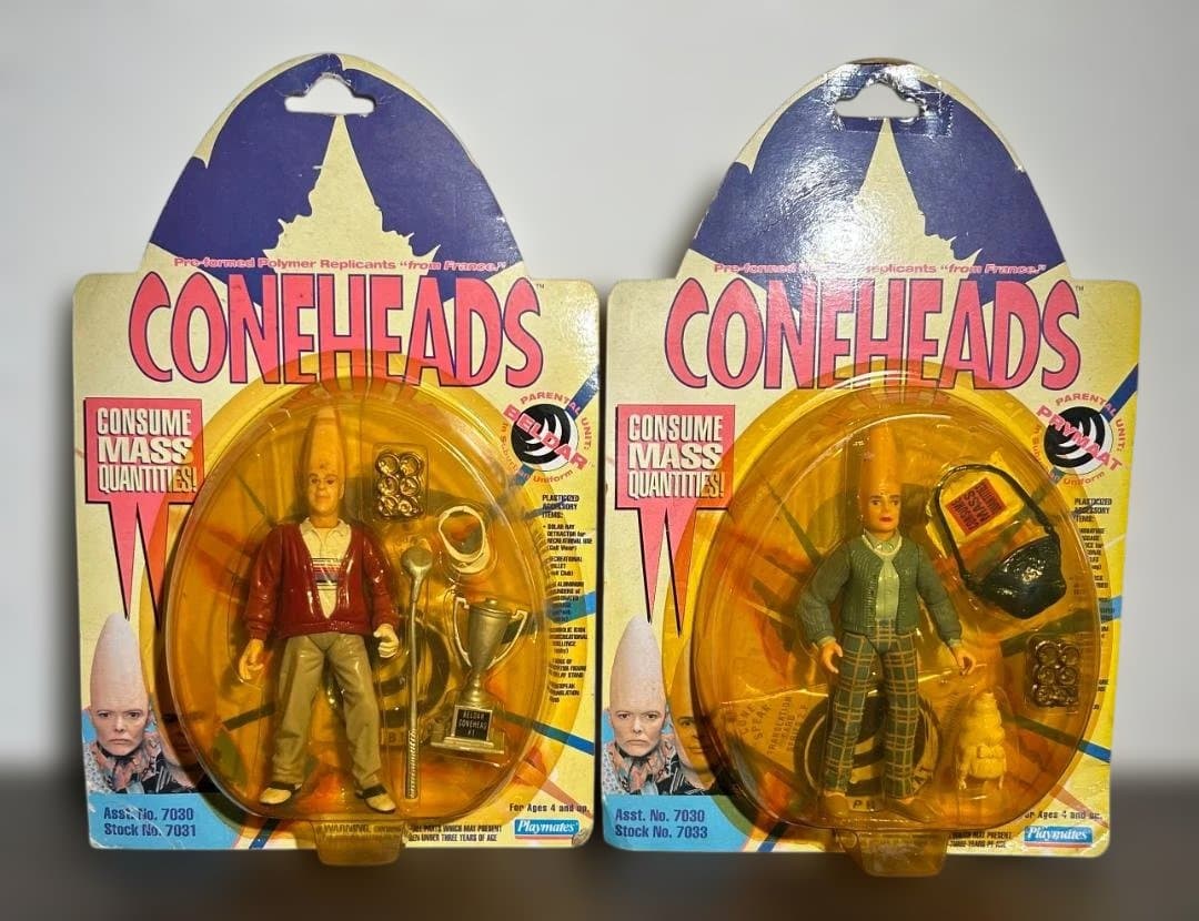 CONEHEADS コーンヘッズ　フィギュアセット