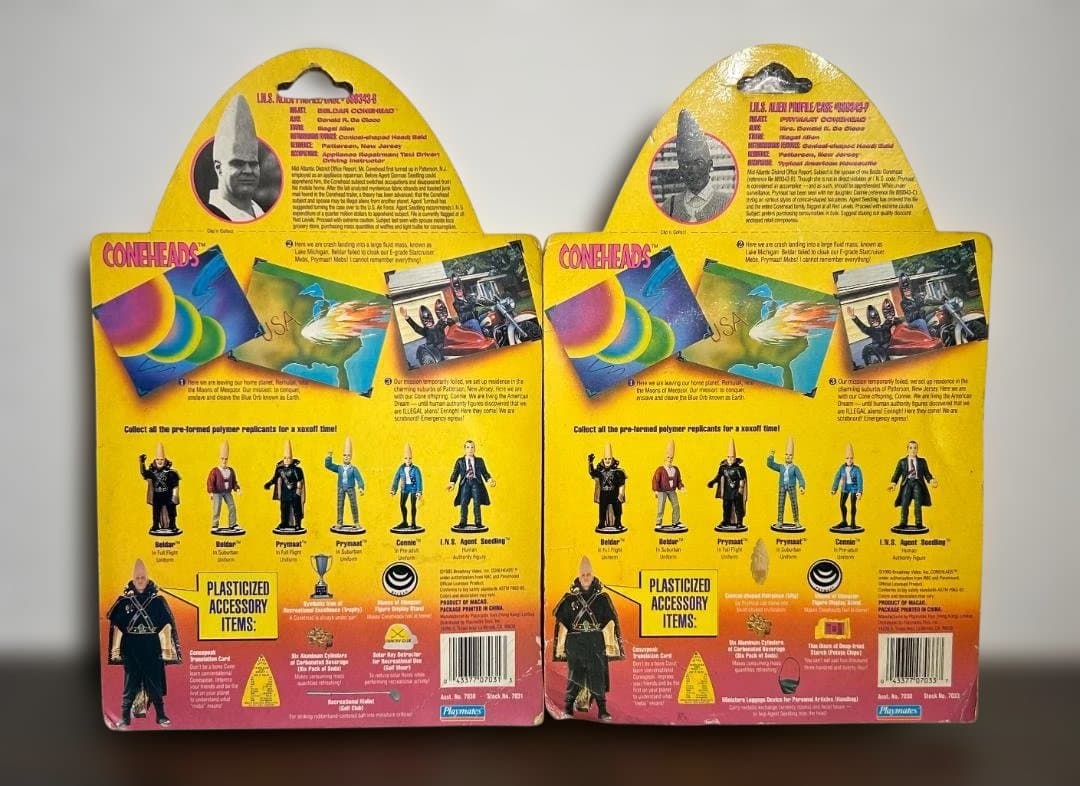 CONEHEADS コーンヘッズ　フィギュアセット