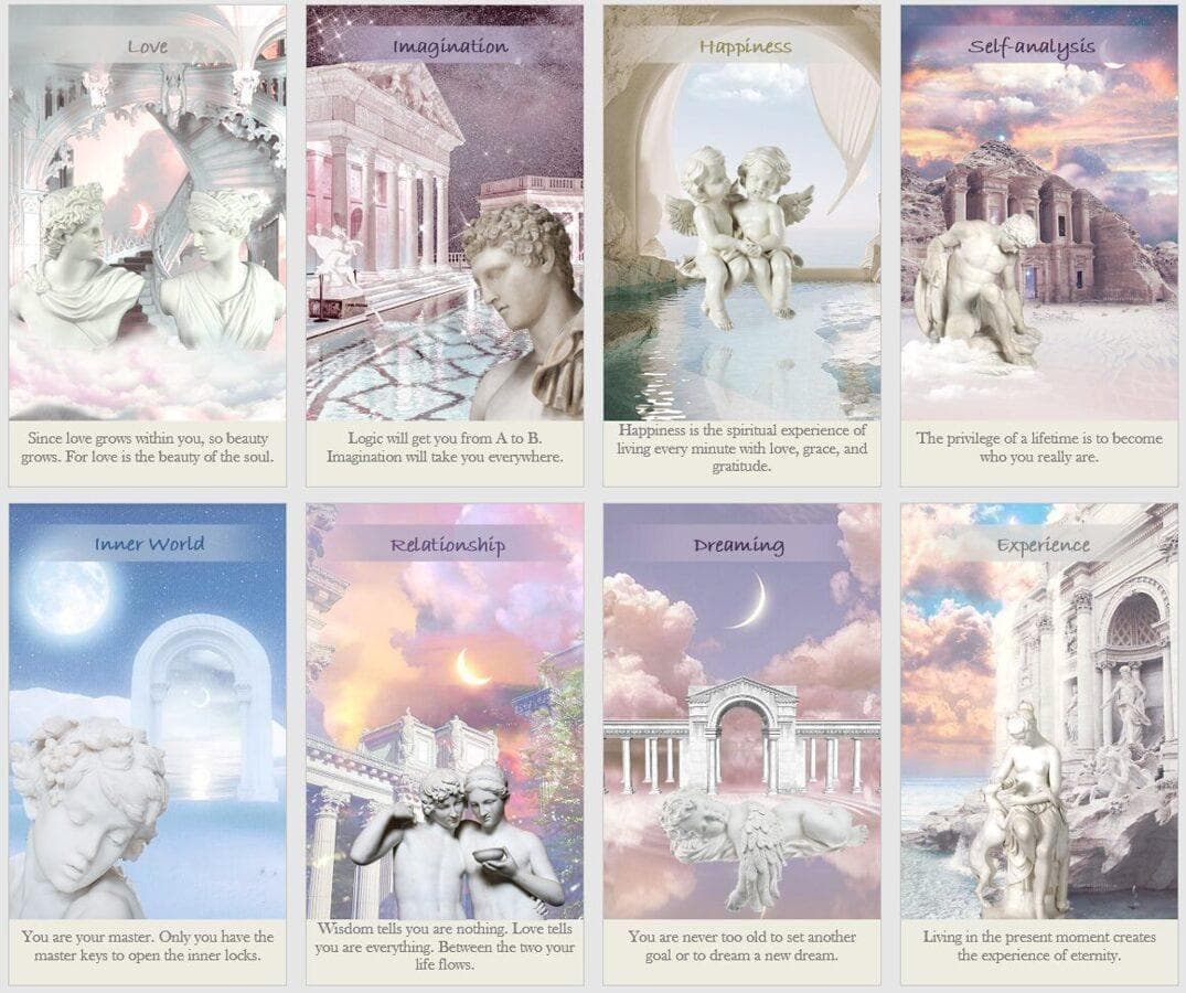【正規品オラクルカード】美麗✨神々の神秘的な世界✨スピリチュアルヒーリングデッキ