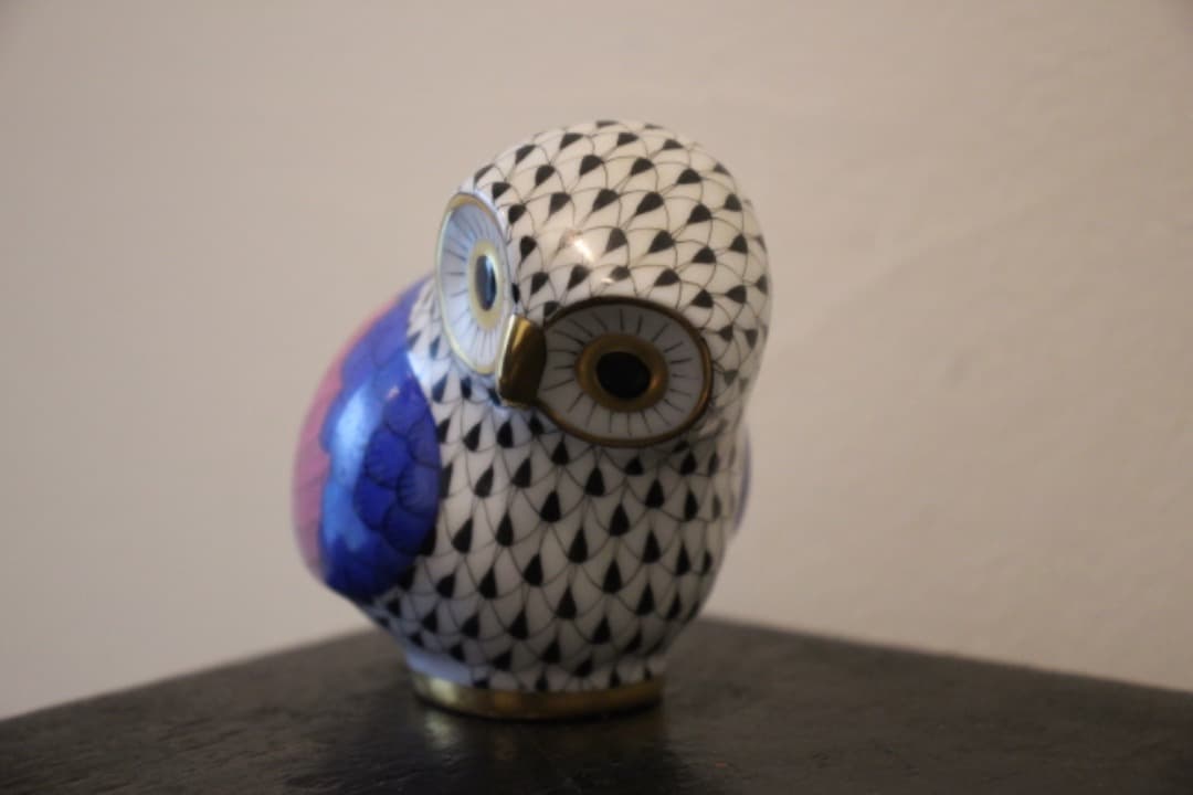 ヘレンド　世界のフクロウ　フィギュリン　限定品　２２０１/３０００