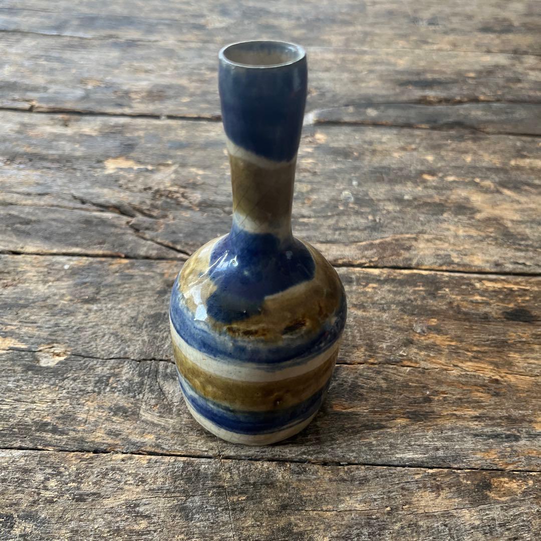 古琉球　二彩　徳利　瓶