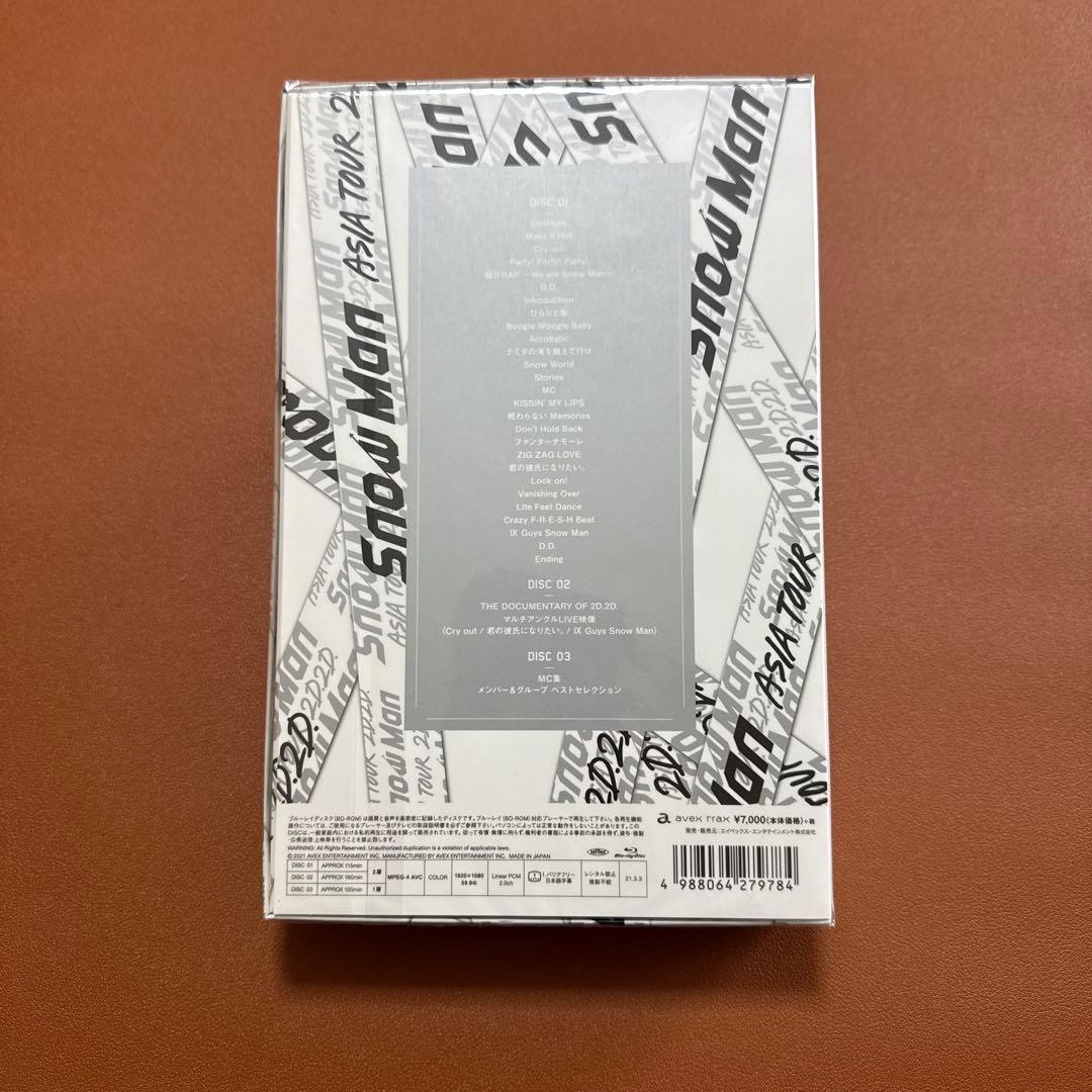 【未開封】 Man ASIA TOUR 2D.2D.〈初回盤BD3枚組〉
