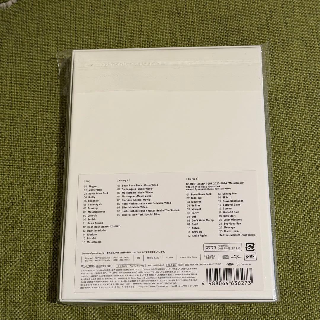 【BMSG SHOP限定版】　BE:FIRST 2:BE Blu-ray ver