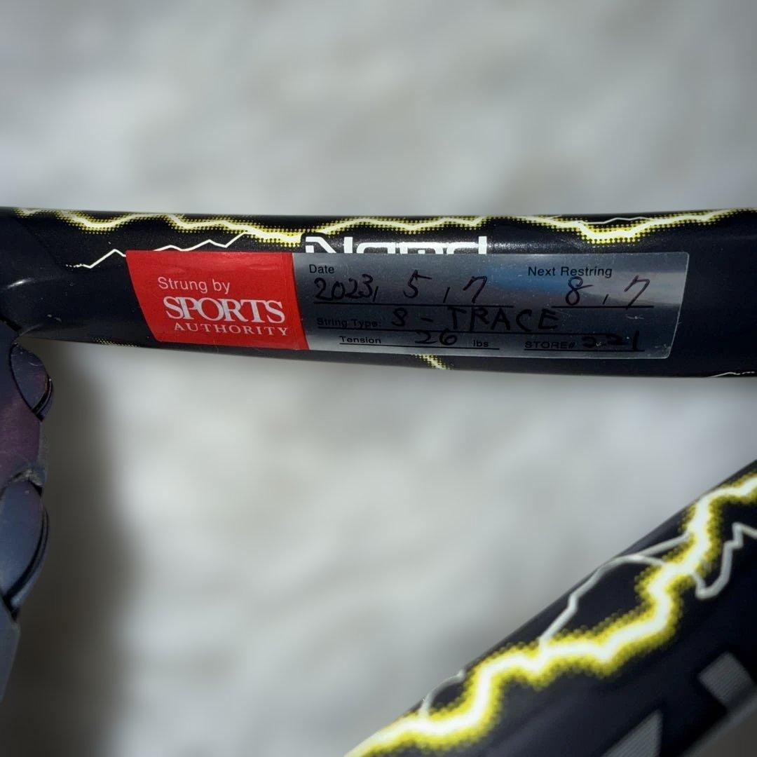 美品 ソフトテニスラケット ボルトレイジ70s YONEX ブラック/イエロー