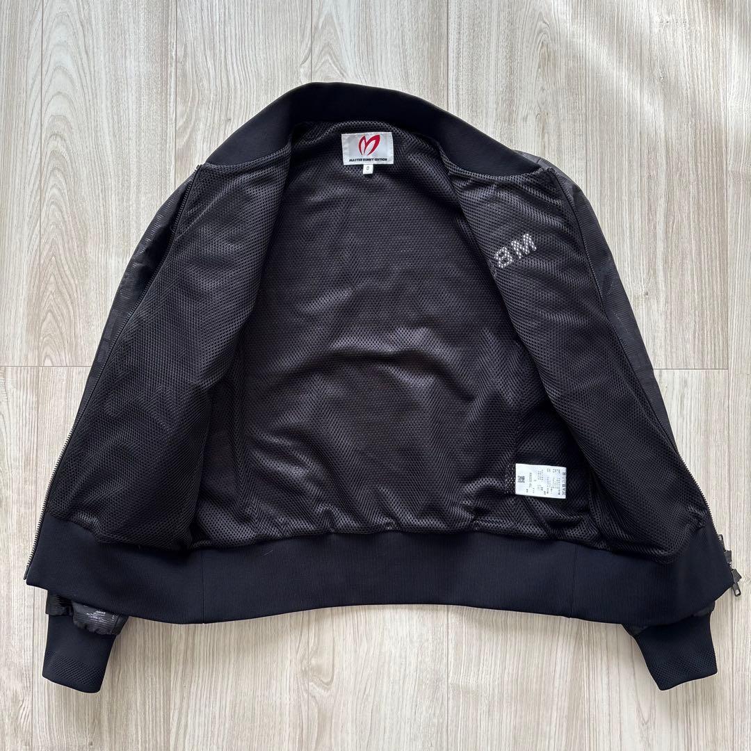 【極美品】マスターバニーエディション ブルゾン 光沢 ラメ ブラック 0 S