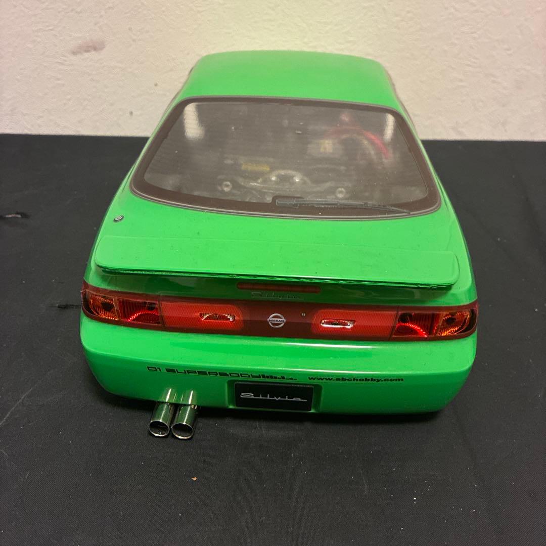 s14 シルビア　rcボディTT02 タミヤプロポ付き　　金曜で出品終了