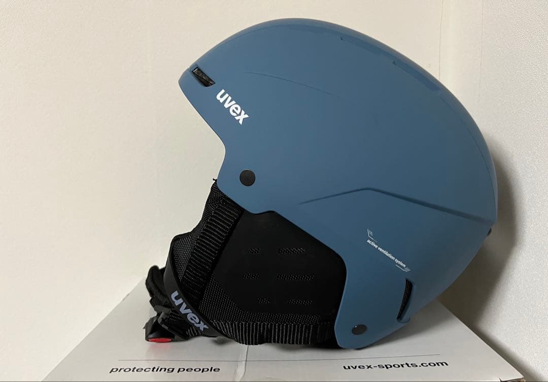 uvex ヘルメット 54-58cm stone blue matt