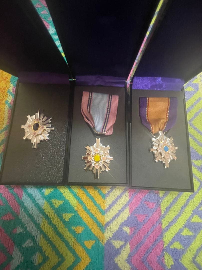 第3、4、5級防衛功労章のセット 自衛隊　勲章　徽章