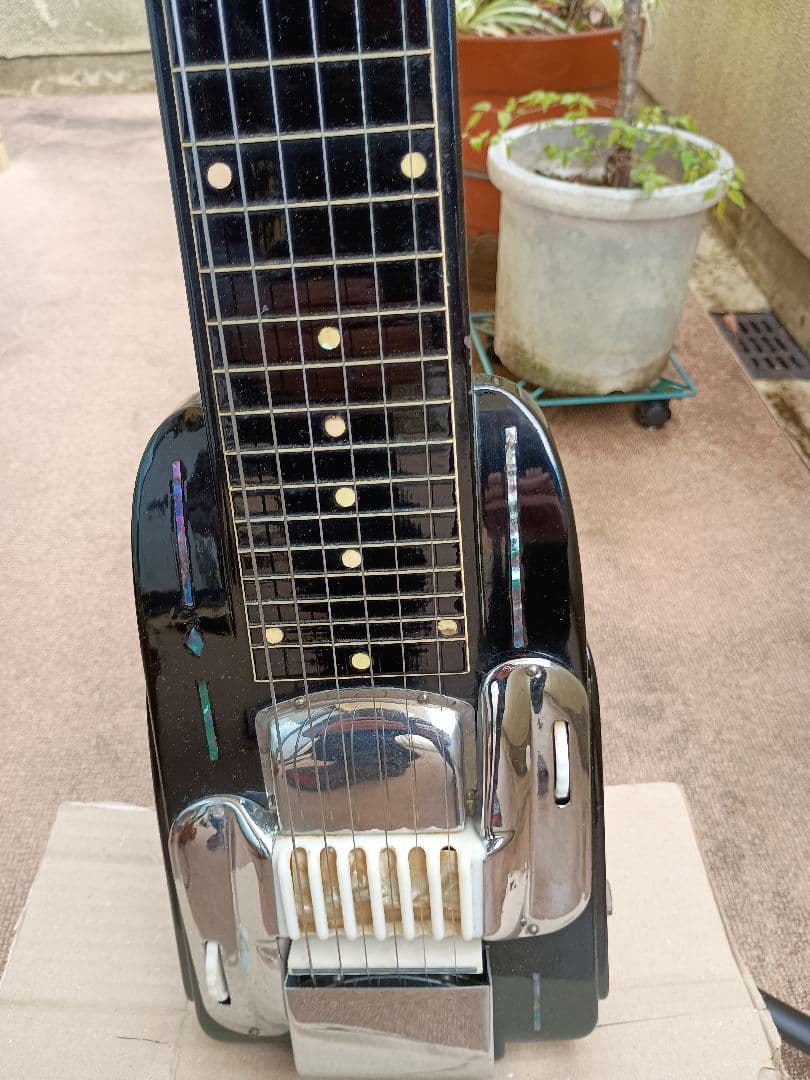 【1950年代美品】Teisco Model L／黒／完動品／ハードケース付