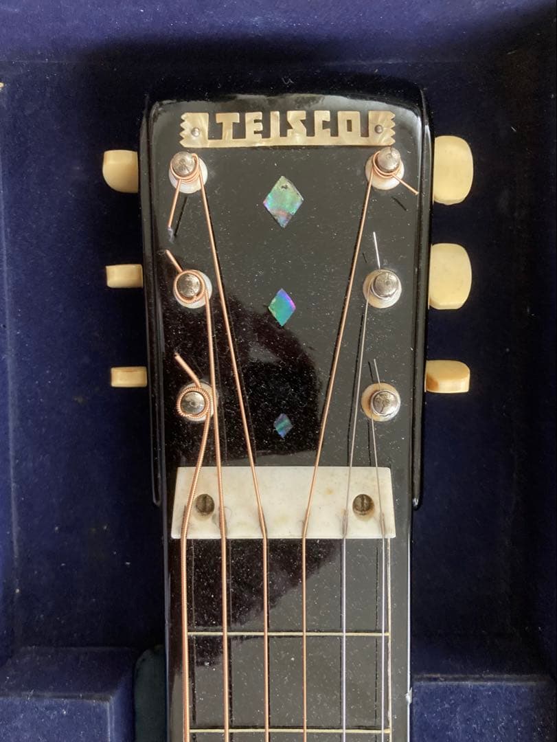 【1950年代美品】Teisco Model L／黒／完動品／ハードケース付
