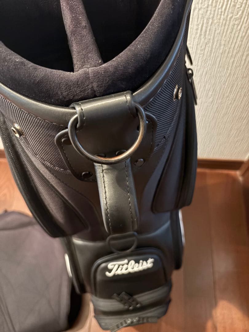 Titleist ゴルフバッグ ブラック/ホワイト 美品