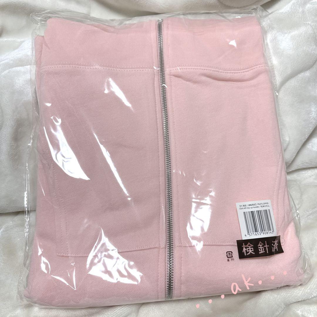 松本かれん 推しアピジップアップフーディー パーカー OSHI API まつかれ