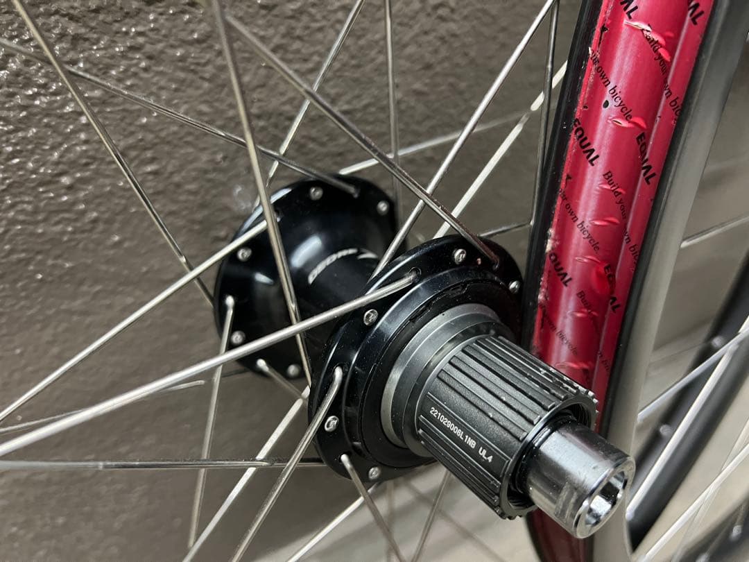 EQUAL グラベル用カーボンホイールセット Topstone Lefty用