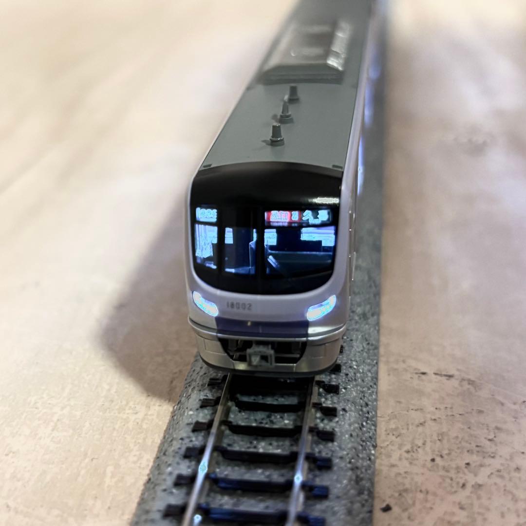 【純正室内灯付】KATO 東京メトロ半蔵門線18000系 Nゲージ10両セット
