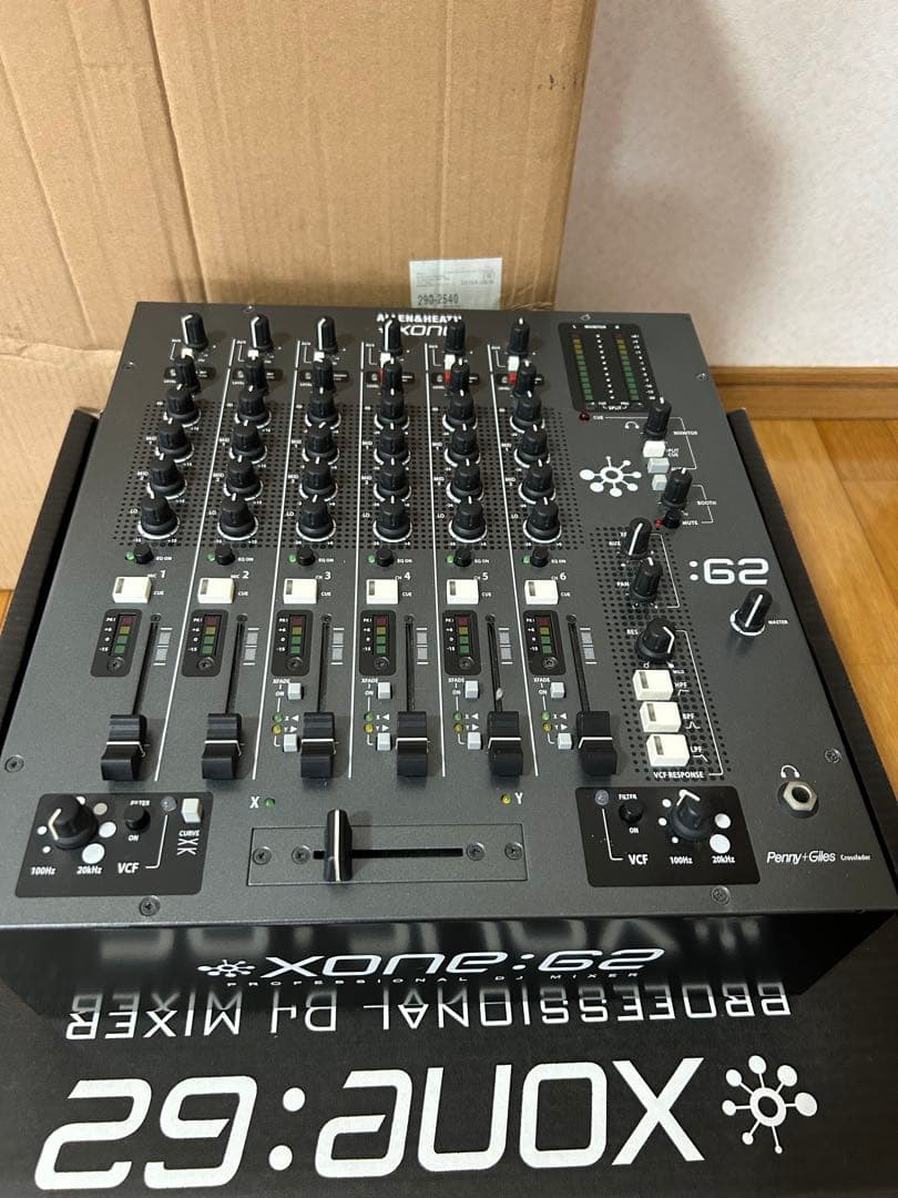 ALLEN＆HEATH XONE:62 プロケーブルでの購入。1オーナー