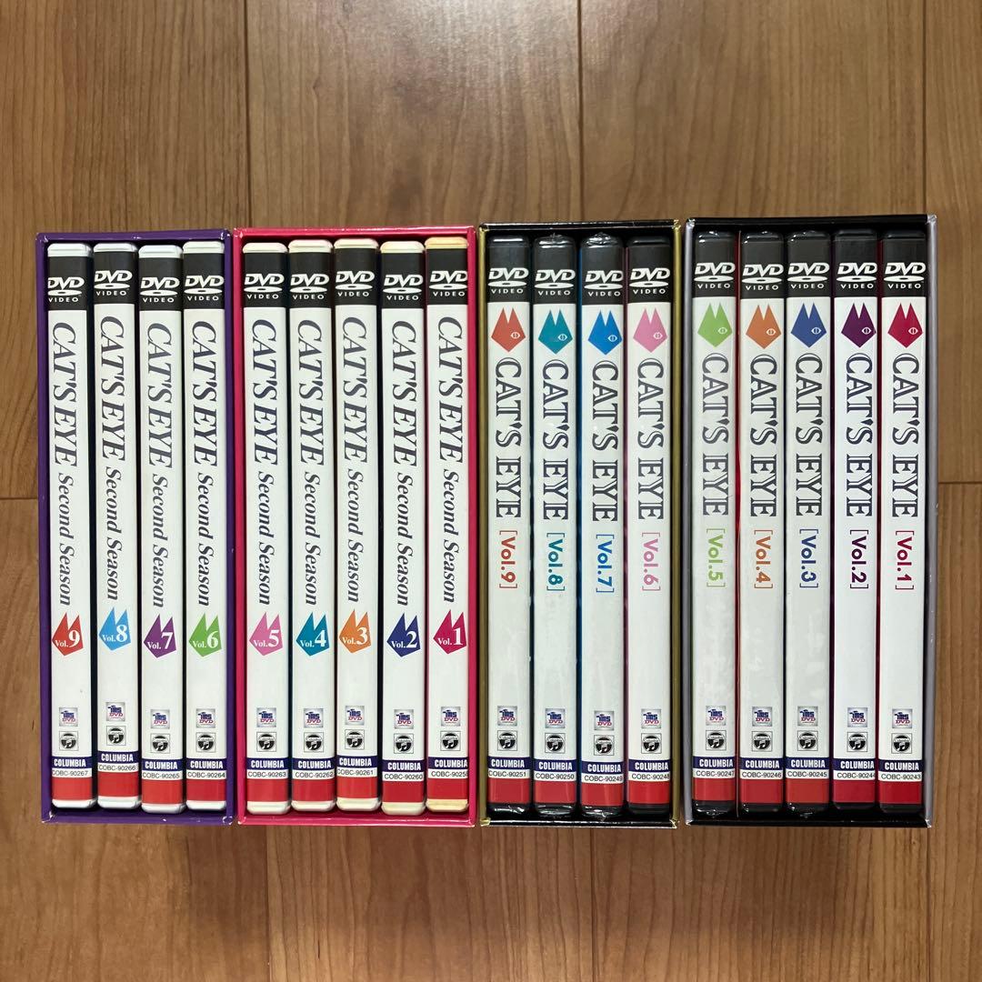 CAT'S EYE　2BOX ・ 2シーズン 2BOX　DVDBOXコンプ