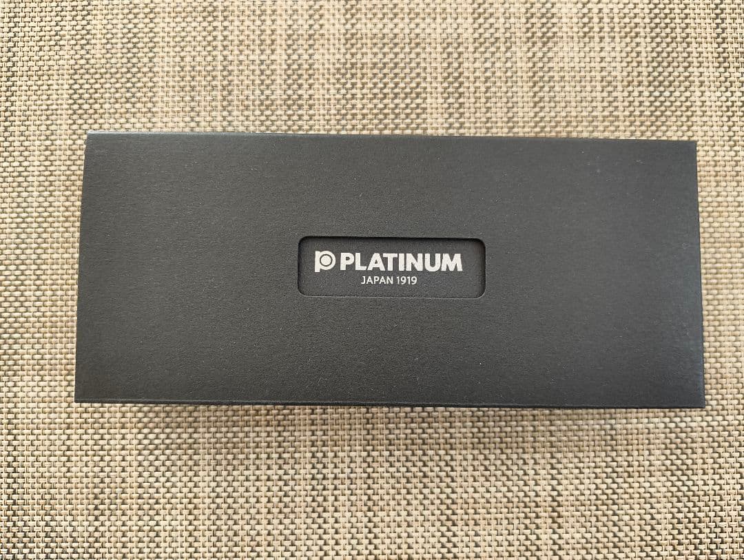プラチナ万年筆 PLATINUM　#3776センチュリー　SF　細軟　ブラック