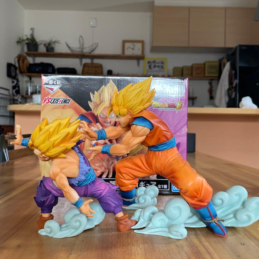 ドラゴンボール 孫悟空 & 孫悟飯 フィギュア A賞