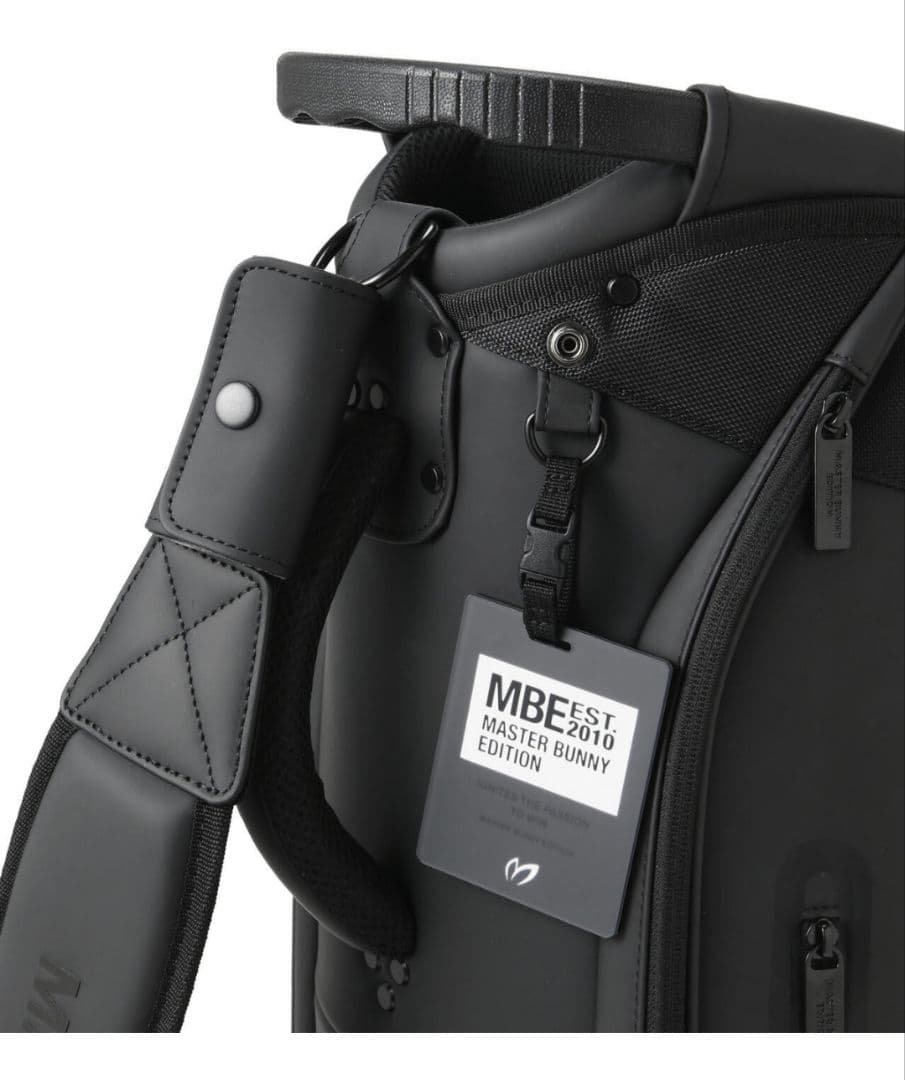 マスターバニーエディション ゴルフバッグ ブラック