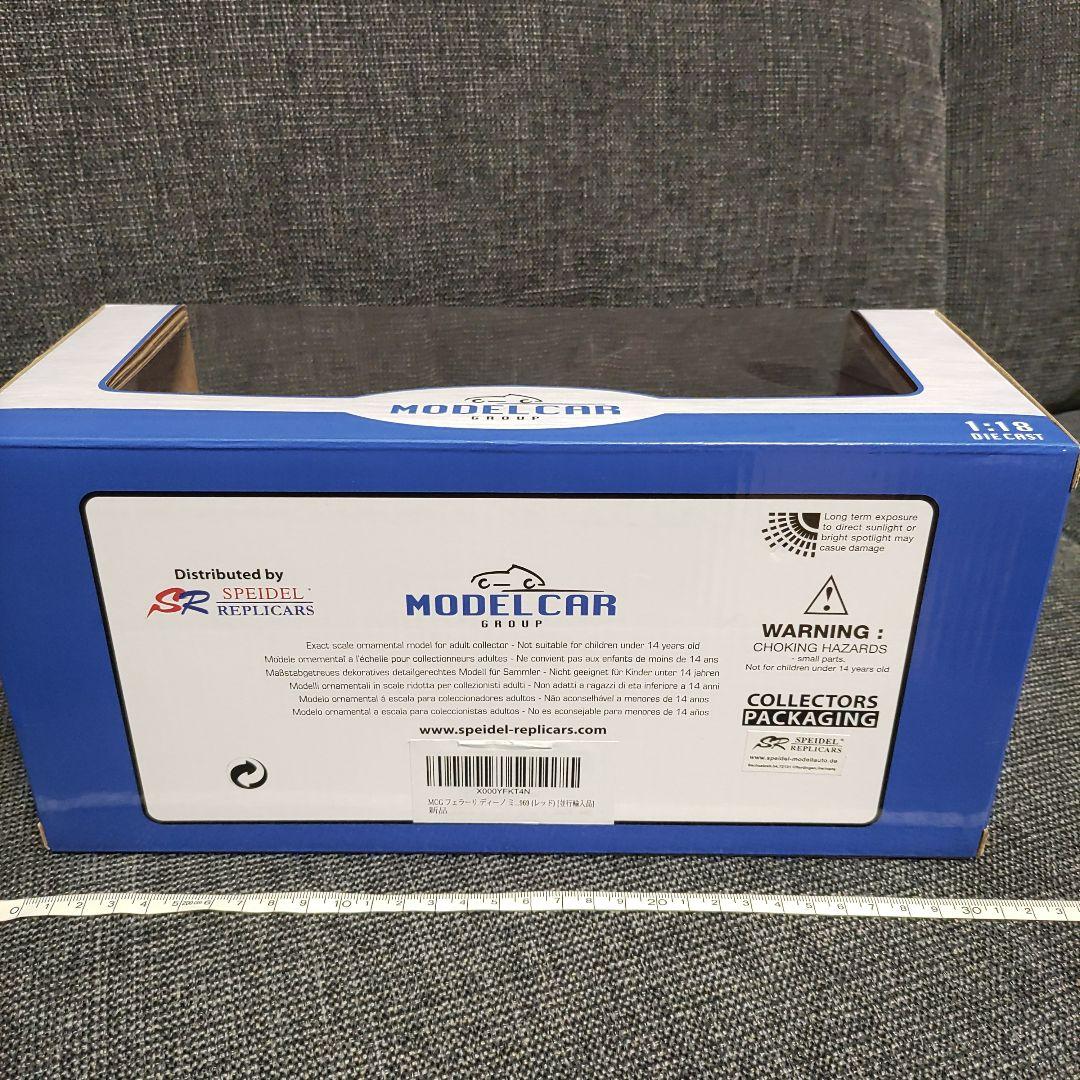 MODEL CAR GROUP 1:18 レッドミニカー　フェラーリ・ディーノ