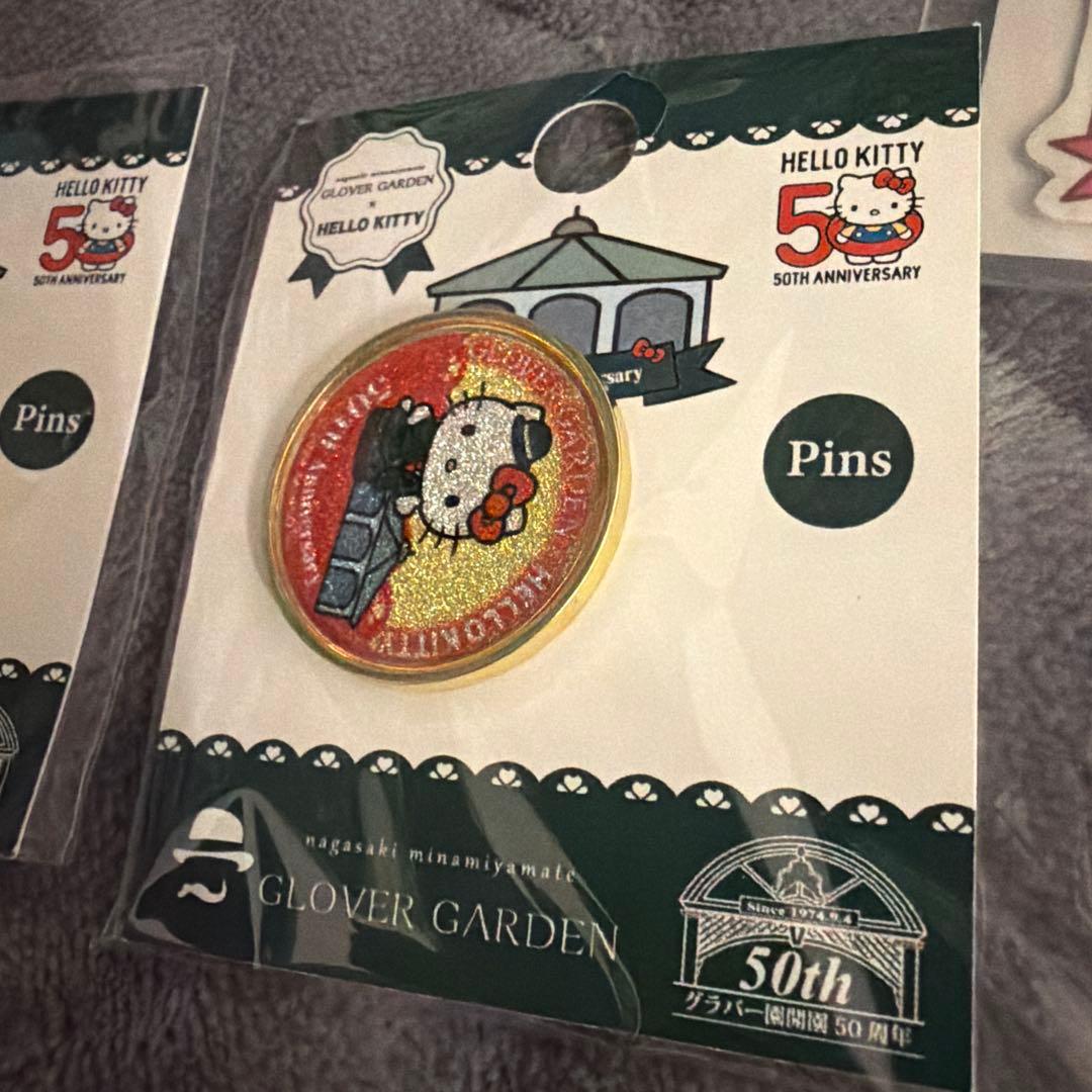 【未開封】 長崎グラバー園×キティ マスコット ぬいぐるみ ストラップ バッジ等